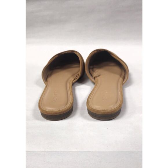 Fashion Mule Shoes Womens Size 9 Brown Caramelized Toffee Pointed Toe Slip On - Picture 4 of 10